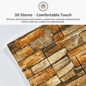 <span class=keywords><strong>Papier</strong></span> <span class=keywords><strong>peint</strong></span> vintage imperméable 3D à coller |   Autocollant amovible résistant à l'huile |   Chambre à coucher et cuisine/salon MOQ 1 rouleau - Product Image 5