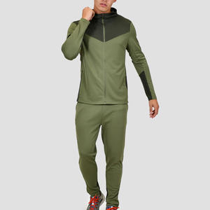Nouvelle arrivage de survêtements pour hommes avec logo personnalisé Matériau durable de pointe pour l'extérieur en hiver Respirant et confortable - Product Image 1