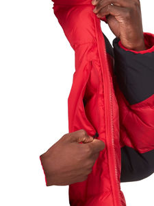 Fashionable Men's Recycled Nylon Hooded <b>Puffer</b> <b>Jacket</b> Custom Logo High Street Style <b>Thin</b> Bubble Coat Stand Collar for Winter - Product Image 5