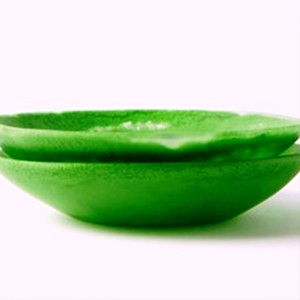 Bol décoratif en résine de fabrication artisanale de couleur verte polie de luxe, d'origine indienne, durable et écologique, pour une utilisation en fête - Product Image 5