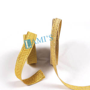 Moda Trim Vestment Trenza Encaje Personalizado Francés Oro Metálico Galloon Trenza Encaje para la venta - Product Image 6