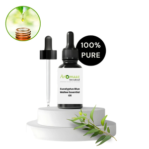 100% huile essentielle d'eucalyptus bleu Mallee biologique pure aromathérapie fraîche de qualité thérapeutique pour soulager la douleur hydratation de la peau - Product Image 2