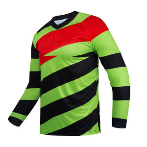 Jersey de Motocross Personalizado para Jóvenes, Manga Larga, con Diseño Deportivo de Equipo, Sublimación de Calidad, Servicio OEM, Opciones de Tallas Grandes - Product Image 1