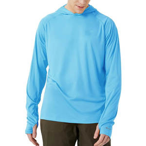 Jersey de hombre con logotipo personalizado de alta calidad, sudaderas con capucha de algodón de manga larga, ajuste relajado, camisetas con capucha de entrenamiento informales de secado rápido - Product Image 5