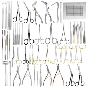 Ensemble de septoplastie Septum Instruments de chirurgie nasale Rhinoplastie du nez Ensemble de 26 pièces Ensemble de chirurgie turbinate Ent Outils de chirurgie du nez - Product Image 1