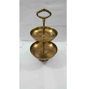 Support à gâteau en métal écologique avec poignée pour la décoration de fête de mariage, couleurs personnalisées, marque YAW, prix de gros d'usine - Product Image 5