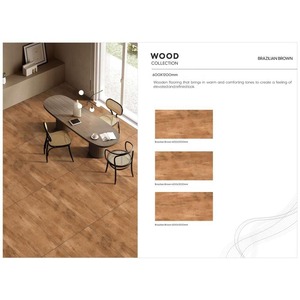 Roulette en porcelaine d'Inde 60x120cm Carreaux gris 24x48in Malawi - Product Image 5