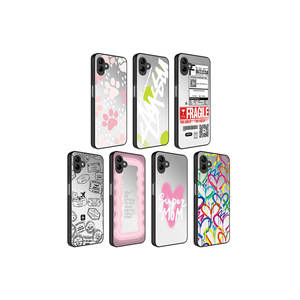 "Mirrored Heart Pattern Camera-Protected Silicone Case for Samsung for Galaxy A04-Glossy Back Cover" - Product Image 2