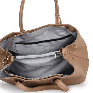 Bolso Bandolera de Cuero Genuino Suave de Estilo Moderno para Mujer, con Cierre de Cremallera, Gran Capacidad para Viajes Diarios y Compras - Product Image 5