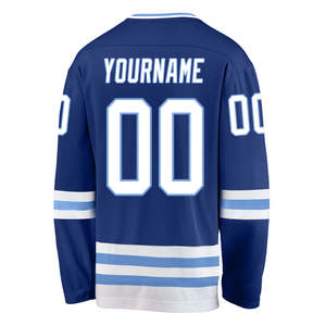 Maillot de hockey sur glace de qualité supérieure Logo personnalisé Maillot de hockey sur glace taille enfant taille adulte à vendre - Product Image 3