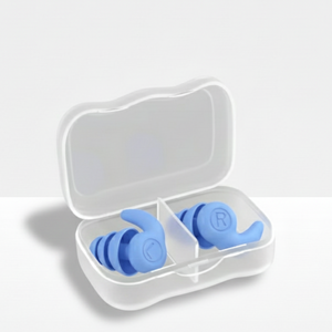 Bouchons d'oreilles en silicone souple pour enfants, réduction du bruit et étanches pour la natation et les sports nautiques - Product Image 4