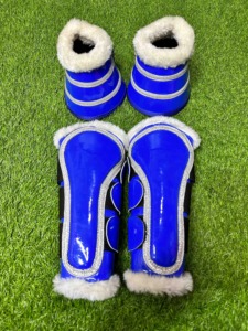 Botas de Equitación Transpirables OEM ODM Hechas a Medida, Botas de Protección para Caballos con Impresión de Logotipo Personalizado de Alta Calidad - Product Image 2