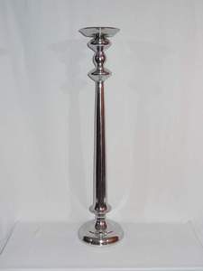 Soporte de vela de pulido de espejo elegante, soporte de pilar de estilo clásico pulido brillante, decoración de hogar y boda, soporte de pilar de vela - Product Image 4