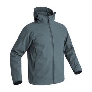 Custom Outdoor Softshell <b>Jacket</b> Autumn Waterproof Windproof Breathable Zipper Closure <b>Fleece</b> <b>Lining</b> - Product Image 6