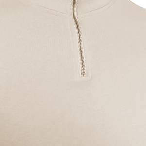 Sudadera de Forro Polar con Cuello y Cierre de Cremallera para Hombre, Sudadera con Logotipo Personalizado para Hombre, Último Diseño, Sudadera Lisa para Invierno - Product Image 4