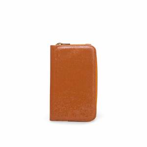 Brown PVC Casual <b>Cosmetic</b> Pouch Eco-Friendly <b>Large</b> Capacity Zipper <b>Bag</b> Water Resistant and Durable Case Case P97472 - Product Image 1