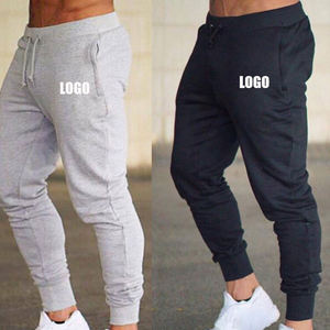 Pantalones Deportivos para Hombre con Logotipo Personalizado, 100% Algodón, Transpirables, de Secado Rápido, para Entrenamiento, Gimnasio y Uso Casual, OEM/ODM - Product Image 5