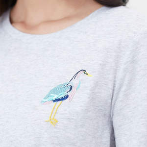 Camisetas de Manga Corta con Cuello Redondo, 100% Algodón, Impresión Personalizada, Transpirables, Ecológicas, Antiarrugas, Casuales, para Mujer, al por Mayor - Product Image 4