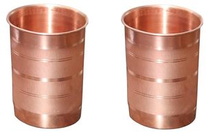 Bouteille d'eau en cuivre pur 2L de haute qualité avec couvercle en verre sans BPA Emballage de qualité supérieure-Disponible en différents styles - Product Image 4