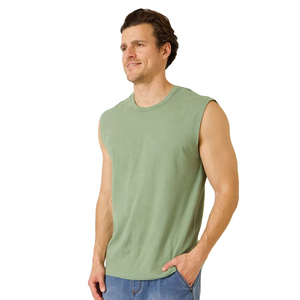 Débardeur léger et confortable multicolore pour homme, prêt à être expédié, t-shirt sans manches extensible pour le sport, pour l'extérieur ou la salle de sport - Product Image 4