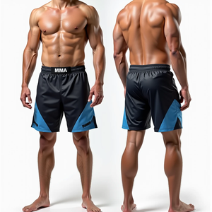 กางเกงขาสั้นต่อสู้ MMA ไม่มี GI BJJ grappling กางเกงขาสั้น sublimated ขายส่ง MMA สวมใส่ Jitsu กิโมโนทนทาน - Product Image 5