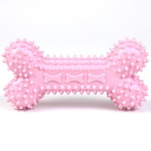 Jouet à mâcher en silicone écologique résistant aux morsures pour chien, bâton à mâcher pour chien, petit os à épines - Product Image 5