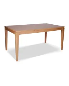 Groove Table Wooden Table  Aesthetic Leg Design  Minimalist Style Elegant and functional use  fine handcraft production