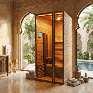 Sauna intérieur design moderne pour salle <span class=keywords><strong>de</strong></span> sport, <span class=keywords><strong>spa</strong></span> et relaxation DSL DSL1719-01 - Product Image 4