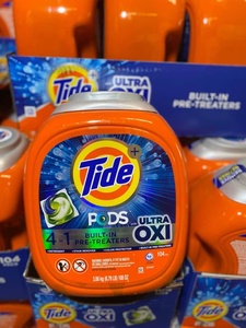 Cápsulas de Lavandería Tide Pods Ultra Oxi para Lavadoras de Alta Eficiencia, Difíciles Manchas, Suaves con las Telas - Product Image 6