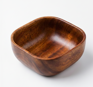 Tazón de Bambú Sólido Ecológico Pulido a Mano para Servir En la Cocina, Mezclar Ensaladas, Exhibir Frutas y Usar en la Mesa de Comedor para Fiestas - Product Image 2