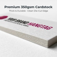 Sceau de cire en carton personnalisé avec logo couleur pour emballage de vêtements, bijoux, sacs, boutiques et étiquettes de marque – Vente en gros