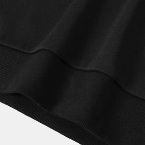 Sweat-shirt à col rond en molleton français 100% coton, lourd, à la mode, personnalisé, brodé, pour la salle de sport, streetwear, décontracté, hiver - Product Image 6