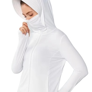 Chaqueta con Capucha y Protección Solar UPF 50+ para Mujer, Ligera, Manga Larga, con Máscara, Venta al Por Mayor de Fábrica, Cortavientos de Verano para Mujer - Product Image 6
