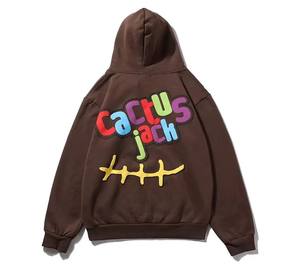 เสื้อฮู้ดแบบสวมศีรษะใช้ได้ทุกเพศเสื้อผ้าผู้ชายพิมพ์ลายพัฟคอตตอน100% ดีไซน์ใหม่ - Product Image 3