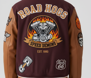 Blousons universitaires personnalisés pour hommes et femmes - Style urbain tendance, col montant, à capuche, 100 % coton, prêts pour l'hiver - Product Image 4