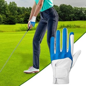 Guantes de Golf Deportivos para Exteriores, Transpirables, con Protección UV, Impermeables, Antideslizantes, de Piel de Oveja, con Correa de Muñeca Ajustable con Broche - Product Image 4
