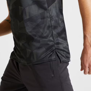 T-Shirt Muscle Fit pour hommes Design imprimé 100% coton Gym Wear Imprimé Muscle Fit T-Shirt pour hommes - Product Image 6