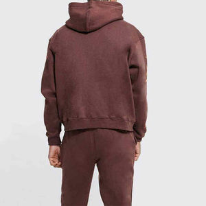 Chándal de Algodón 100% con Logotipo Personalizado, Diseño Gráfico 3D, Estilo Urbano, Talla Grande para Hombre, Sudadera con Capucha Lavada al Ácido, Ropa Deportiva para Maternidad - Product Image 6