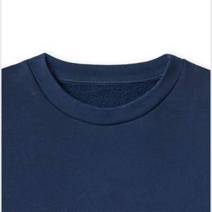 Venta al por mayor personalizado pulóver sudadera Chenille apliques bordado sudadera para hombres 100% algodón polar cuello redondo sudaderas - Product Image 3