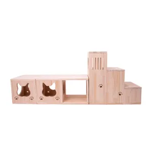 Wood Cat Houses