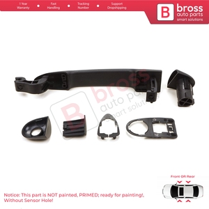 Manija de apertura de puerta exterior BDP1165 806B02596R para Fluence Megane 3 Clio 4 Scenic 3 Captur 1 - Product Image 4