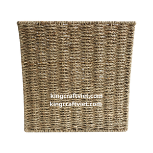 ที่วางนิตยสารคุณภาพดีที่สุด ทำจากหญ้าทะเลธรรมชาติ ชั้นวางหนังสือสำหรับสำนักงาน ตะกร้าใส่นิตยสาร ตัวแบ่งหนังสือ - Product Image 4