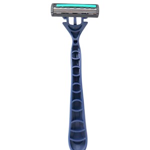 Maquinilla de afeitar de precisión de acero inoxidable de cuatro hojas de alta calidad con mango de plástico Producto de afeitado suave y cerrado - Product Image 4