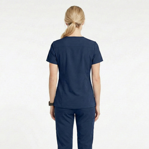 Vente flash : Uniformes médicaux, ensembles de blouses pour femmes, infirmières, médecins, cliniques dentaires, hôpitaux, pantalons à taille élastique, tissu doux, ensembles de blouses - Product Image 4