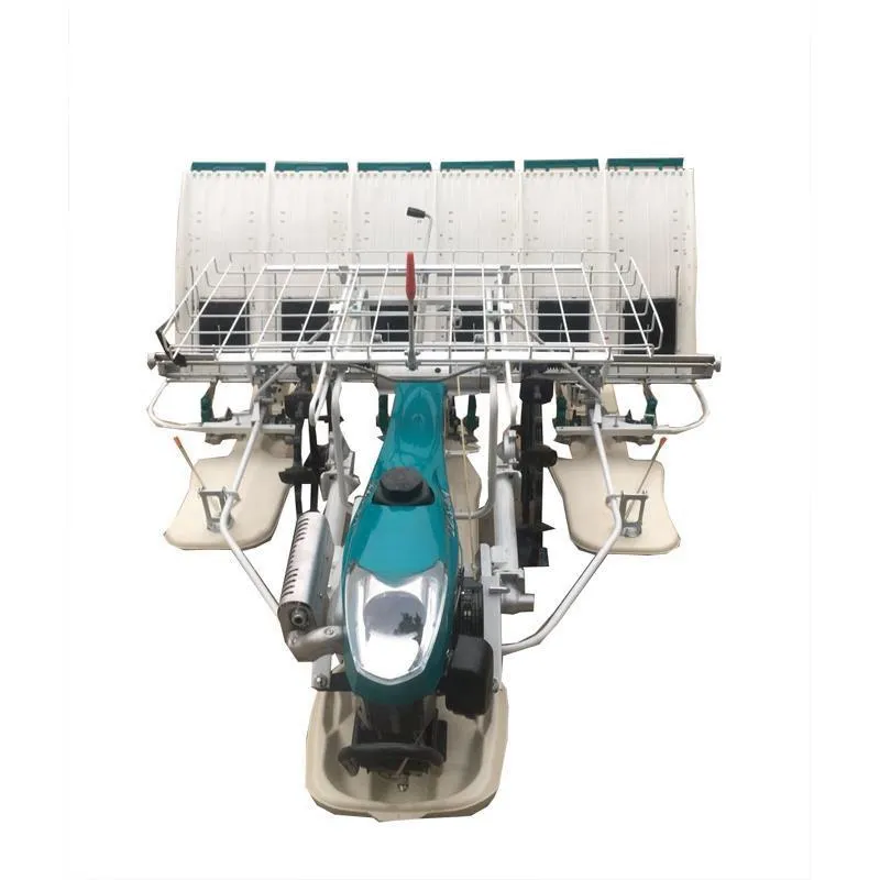 Operating speed 0.34-0.77m per second, easy to operate automatic rice transplanter, rice transplanter 4 rows 6 rows