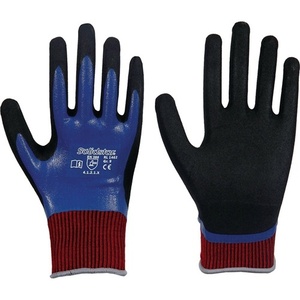 Gants Solidstar Nitrile Grip Complete 1462 Taille 9 Bleu PPE Catégorie II LEIPOLD - Pack de 12 Gants de jardin et équipement de protection - Product Image 1