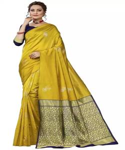 Lancement d'un nouveau saree design avec vêtement de travail jacquard - Product Image 1