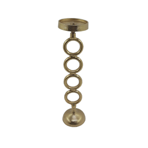Unique Design Aluminum Candle Stand <b>Gold</b> Finished Usage for Home and Hotel Tabletop <b>Decoration</b> Handmade Candle Holder - Product Image 1