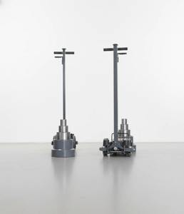 Cric hydraulique électrique portable en fer, qualité industrielle, pour garage, certifié CE, double système, 31-40T - Product Image 4