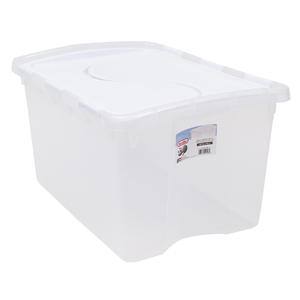 Impresionante Sterilite 48qt Home Organizer Caja de almacenamiento de plástico blanco con estante y soporte - Product Image 1